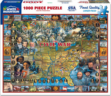 Civil War - 1000 Piece - White Mountain Puzzles