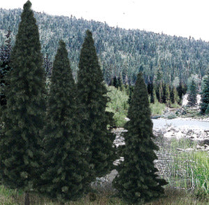 Evergreen Tree Value Pack  Ready Made Trees(tm) -- 4  6" 10.2  15.2cm Pkg(13)