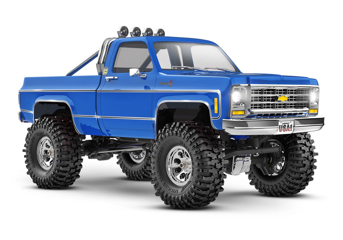 超安い 97064-1-BLUE BLUE Edition Trail High K10 Chevrolet TRX-4M ミニカー